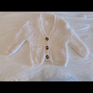 Zara Off White Cardigan